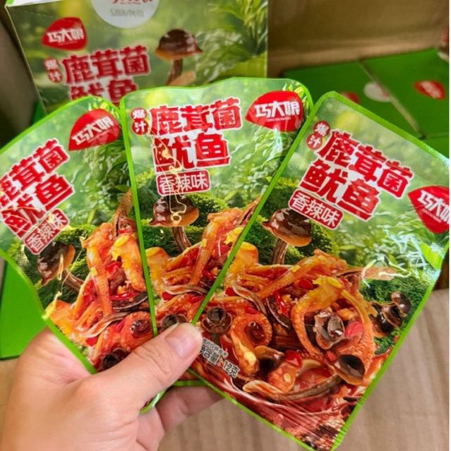 Combo 10 Gói Nấm Nhung Xào Râu Mực Kiều Đại Nương ( 1 gói 12gr)