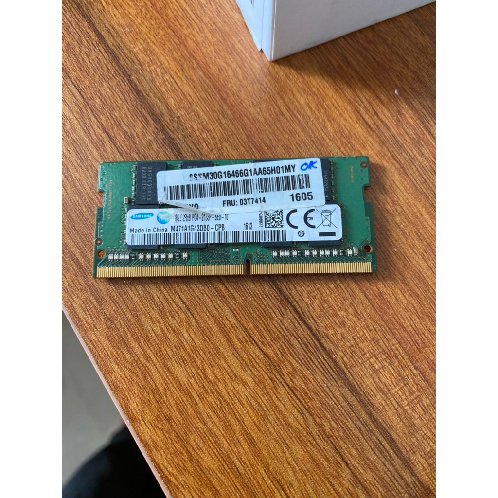 Ram laptop ddr4 samsung 8gb bus 2133