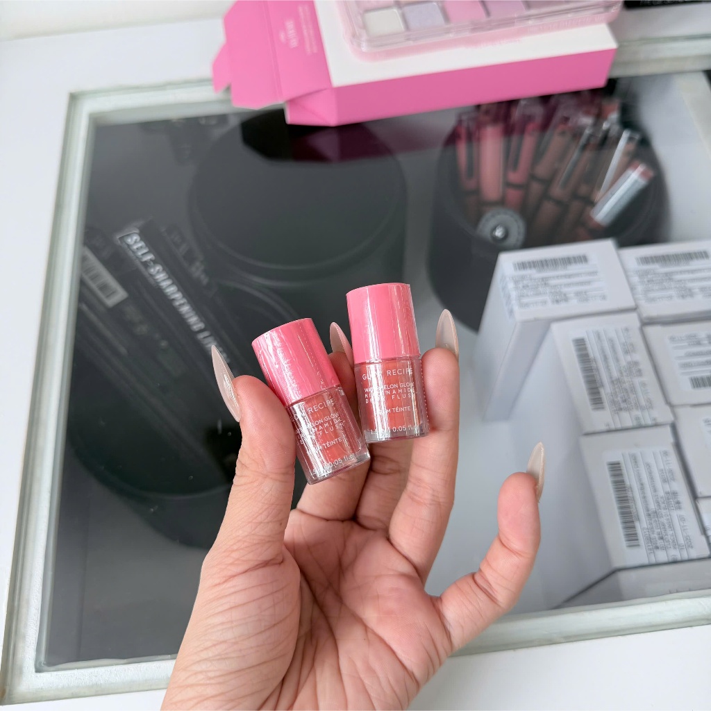 Má hồng Mini Glow Recipe Dewy Flush màu Watermelon Flush