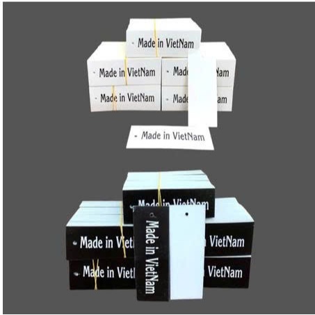 [Xấp ~1.000] Tag Made in Việt Nam