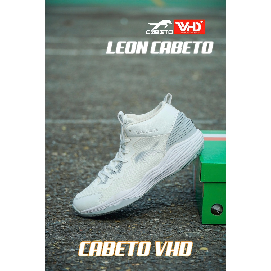 Giày Bóng Chuyền VHD CABETO LEON Chính Hãng ( Tặng Tất VHD Xịn) - Cày Bê Tông Không Đau Gối