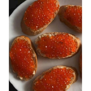 TRỨNG CÁ HỒI TỰ NHIÊN 90gr {nội địa Nga}