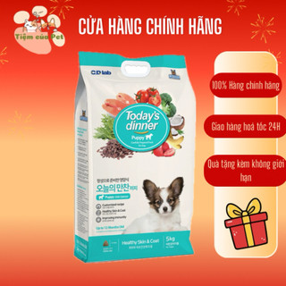 [5kg] Today's dinner - Thức ăn hạt cân bằng dinh dưỡng cho chó nhỏ