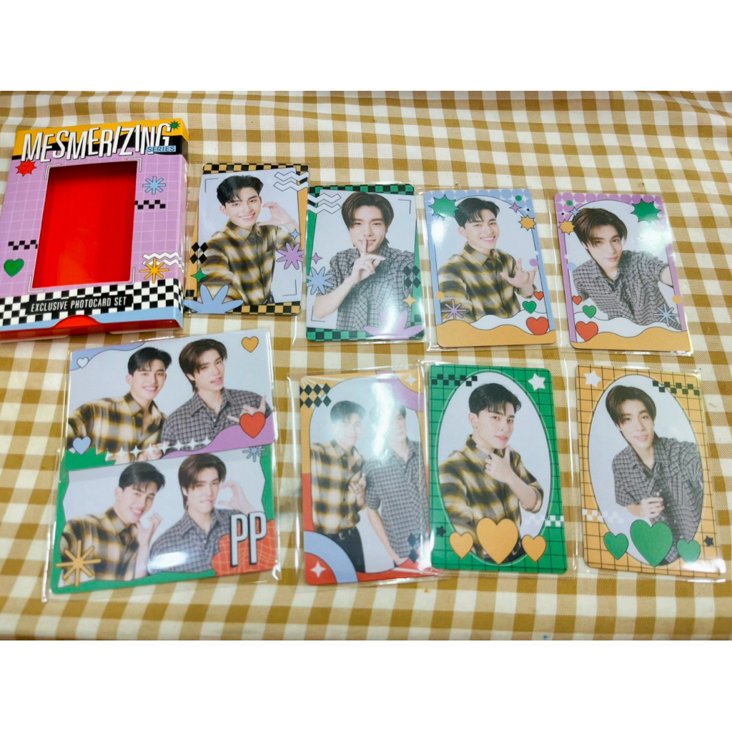 (HÀNG CHÍNH HÃNG) Card GMMTV CP PondPhuwin Mesmerizing EXCLUSIVE PHOTOCARD SET PPW, card gmm PondPhu