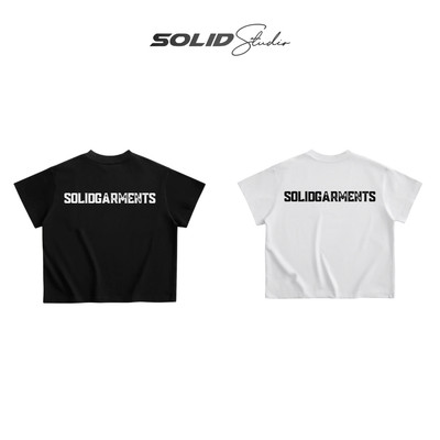 Áo Thun Boxy In SOLIDGARMENTS Simpson Local Brand Unisex Nam Nữ Oversize - TS56