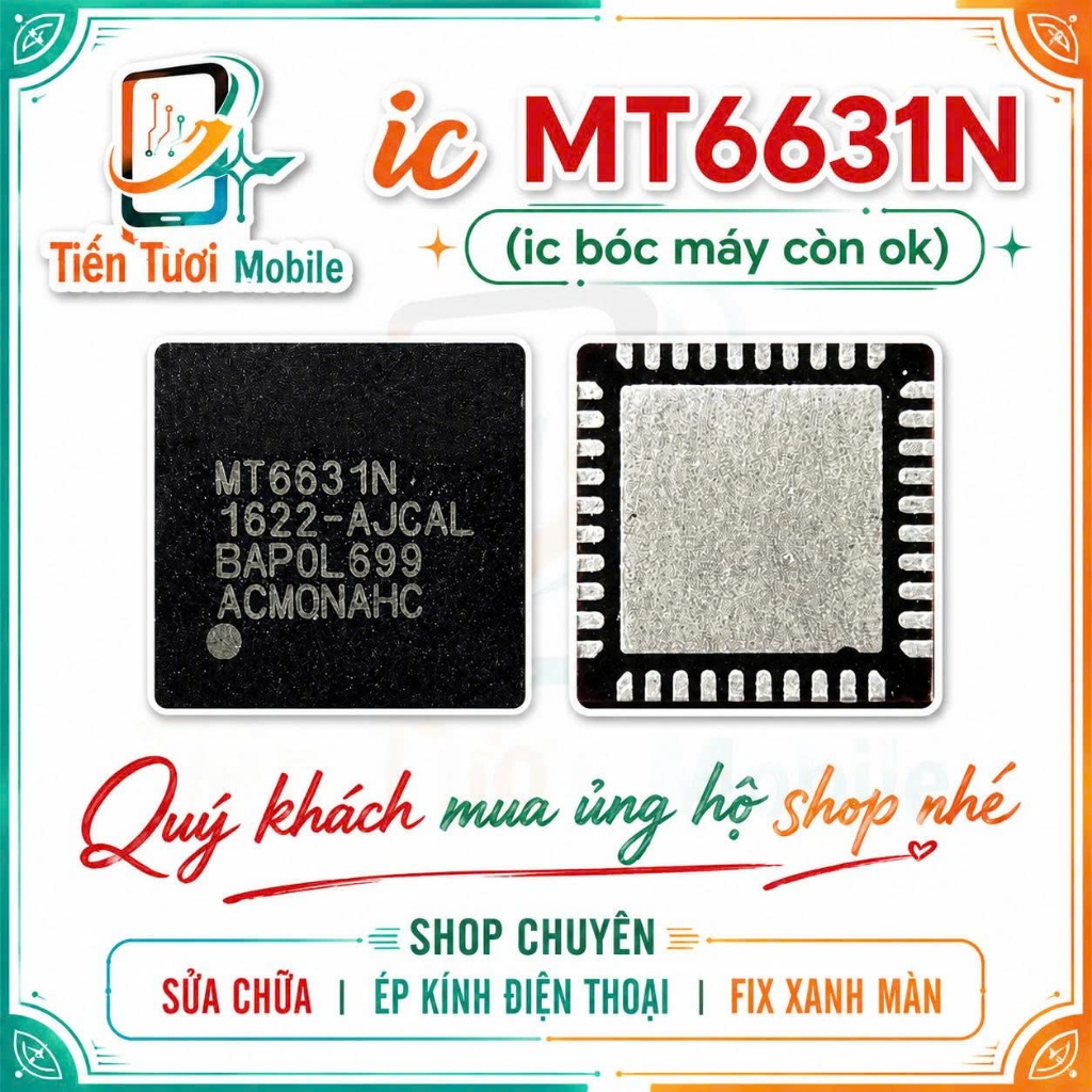 ic MT6631N ic wifi,cho anh em thợ