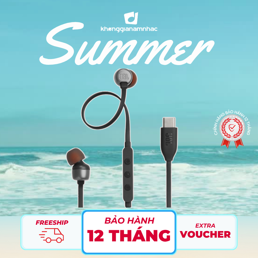 Tai Nghe Có Dây Nhét Tai JBL Tune 310C USB - Chính Hãng PGI