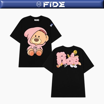 Áo thun FIDE TEDDY phông unisex form rộng local brand nam nữ cổ tròn oversize - AT304