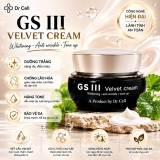 Kem dưỡng nâng tone da tự nhiên dưỡng phục hồi da kem ngày gsIII 30g