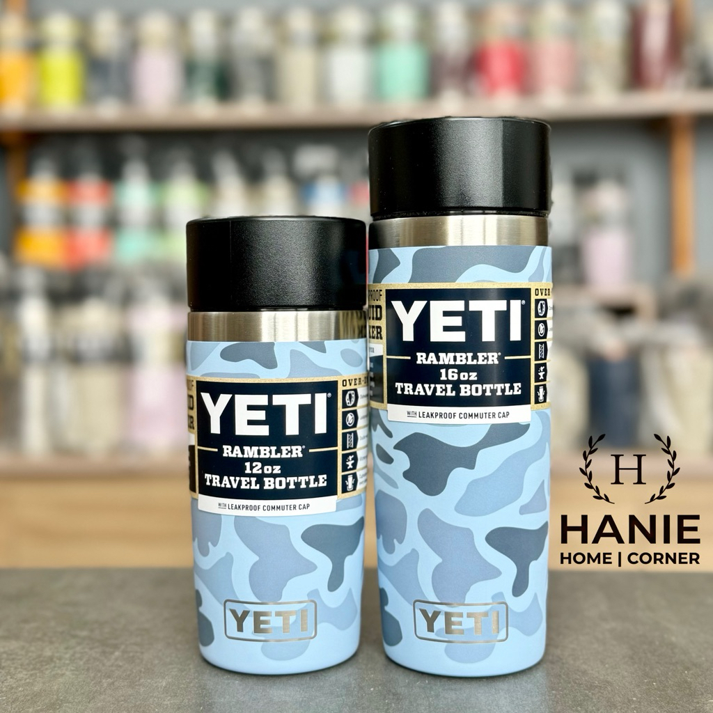 [Hanie Home] Bình giữ nhiệt YETI (USA) chính hãng - Travel Bottle 12oz &16oz With Hotshot Cap ~