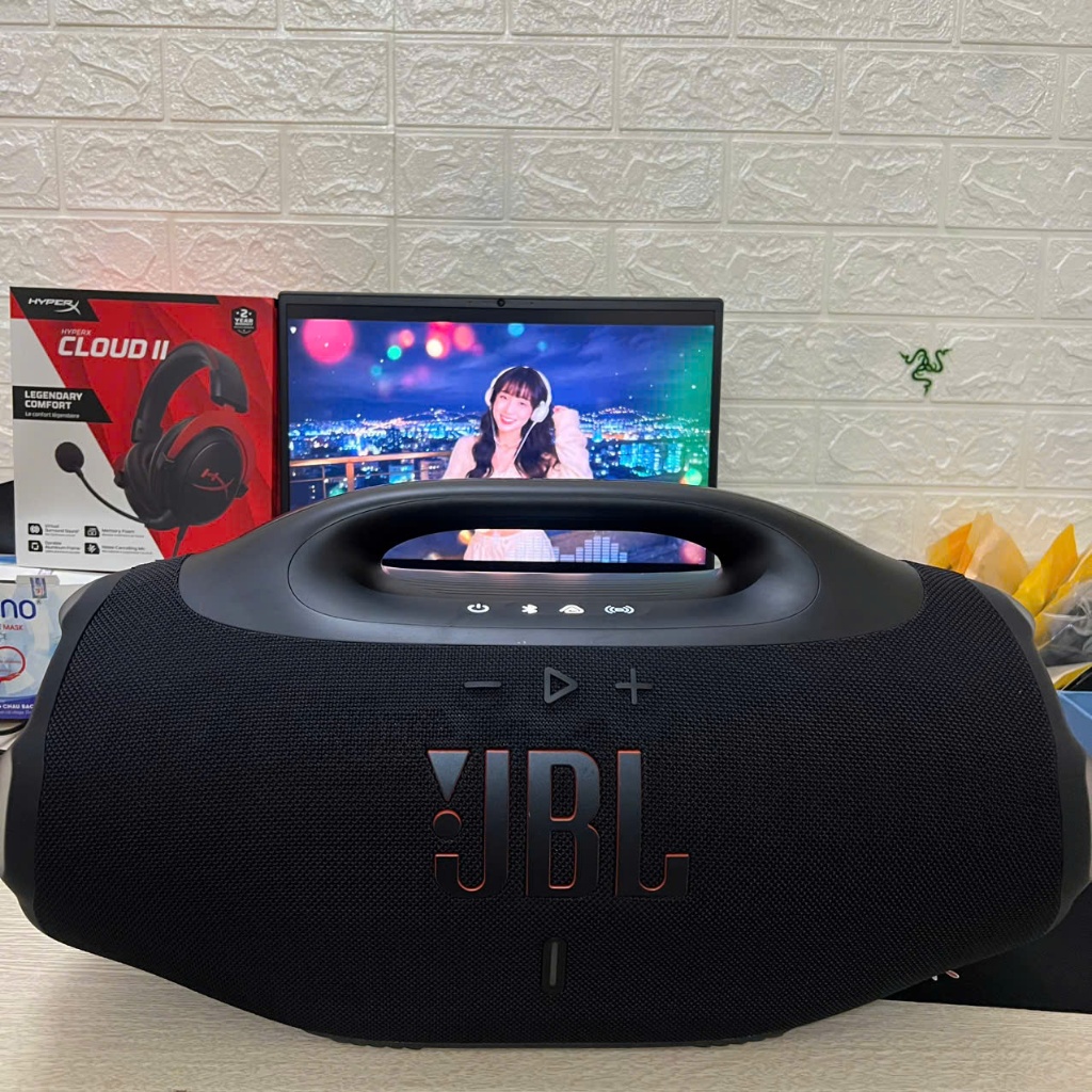 THANH LÝ LOA JBL BOOMBOX 4 – NGUYÊN ZIN, NGOẠI HÌNH ĐẸP