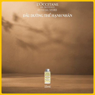 [HB GIFT] Dầu Dưỡng Thể Hạnh Nhân L'Occitane Almond Supple Skin Oil 15ml