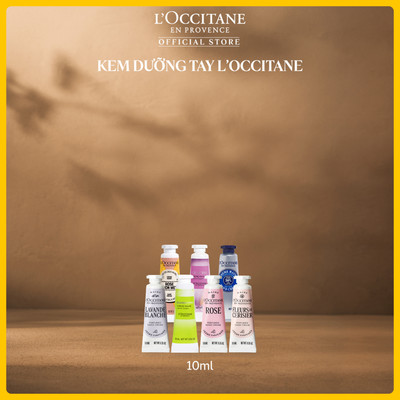 [HB GIFT] Kem Dưỡng Tay L'Occitane 10ml Giúp Nuôi Dưỡng Và Bảo Vệ Da Tay Mềm Mịn