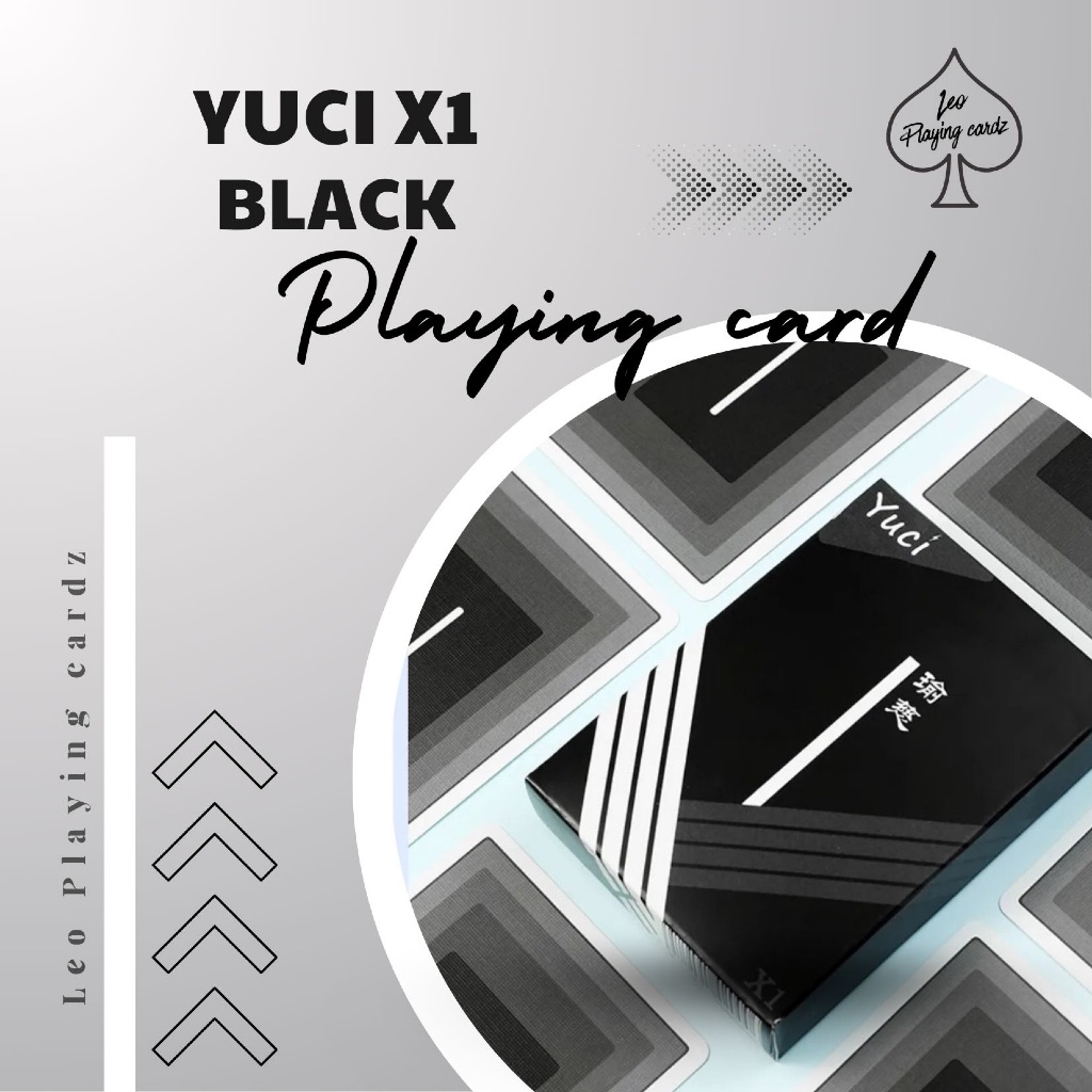 Bộ bài tây YUCI X1 BLACK playing card