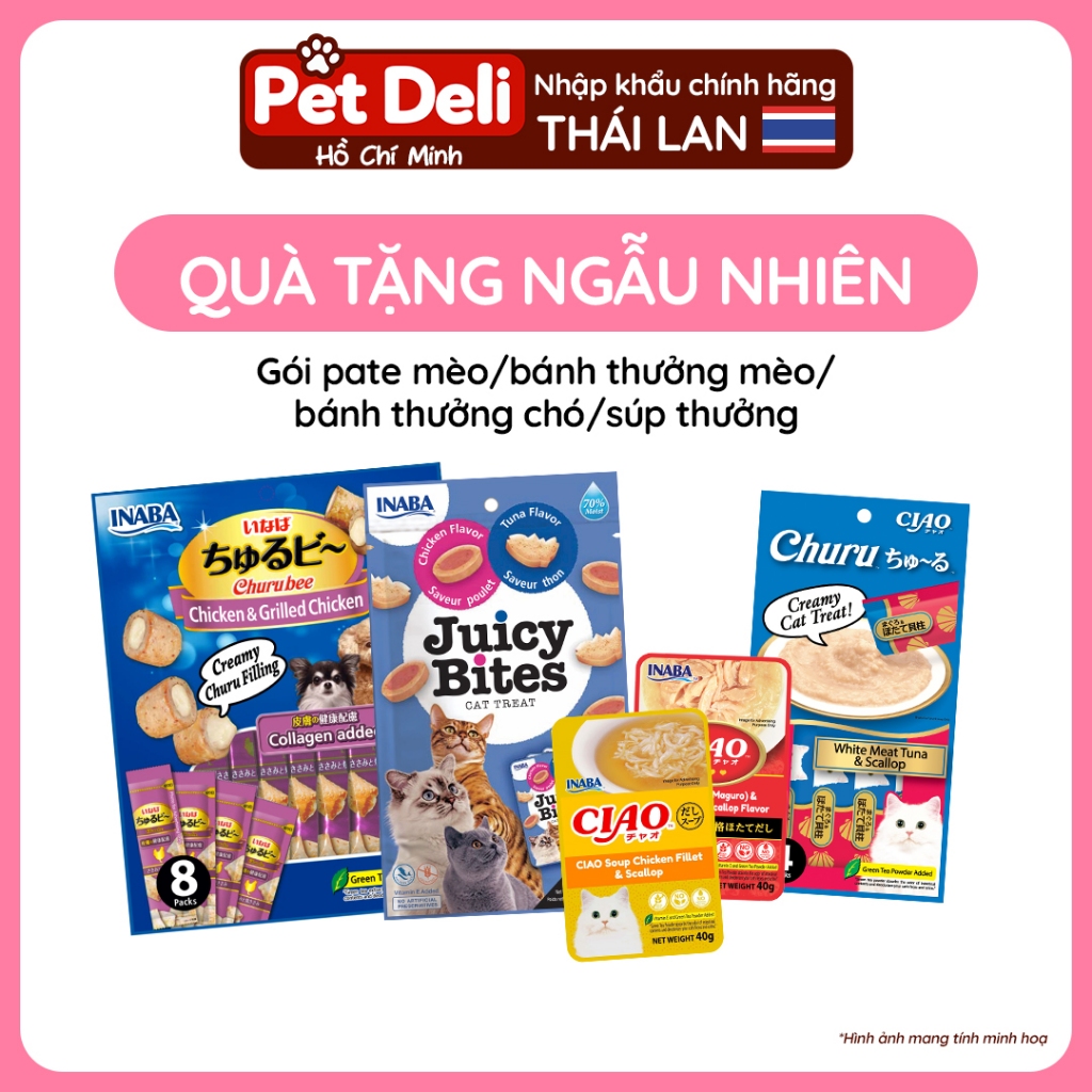 [QUÀ TẶNG KHÔNG BÁN] Sản Phẩm Inaba Ciao, Phụ Kiện Tri Ân Khách Hàng