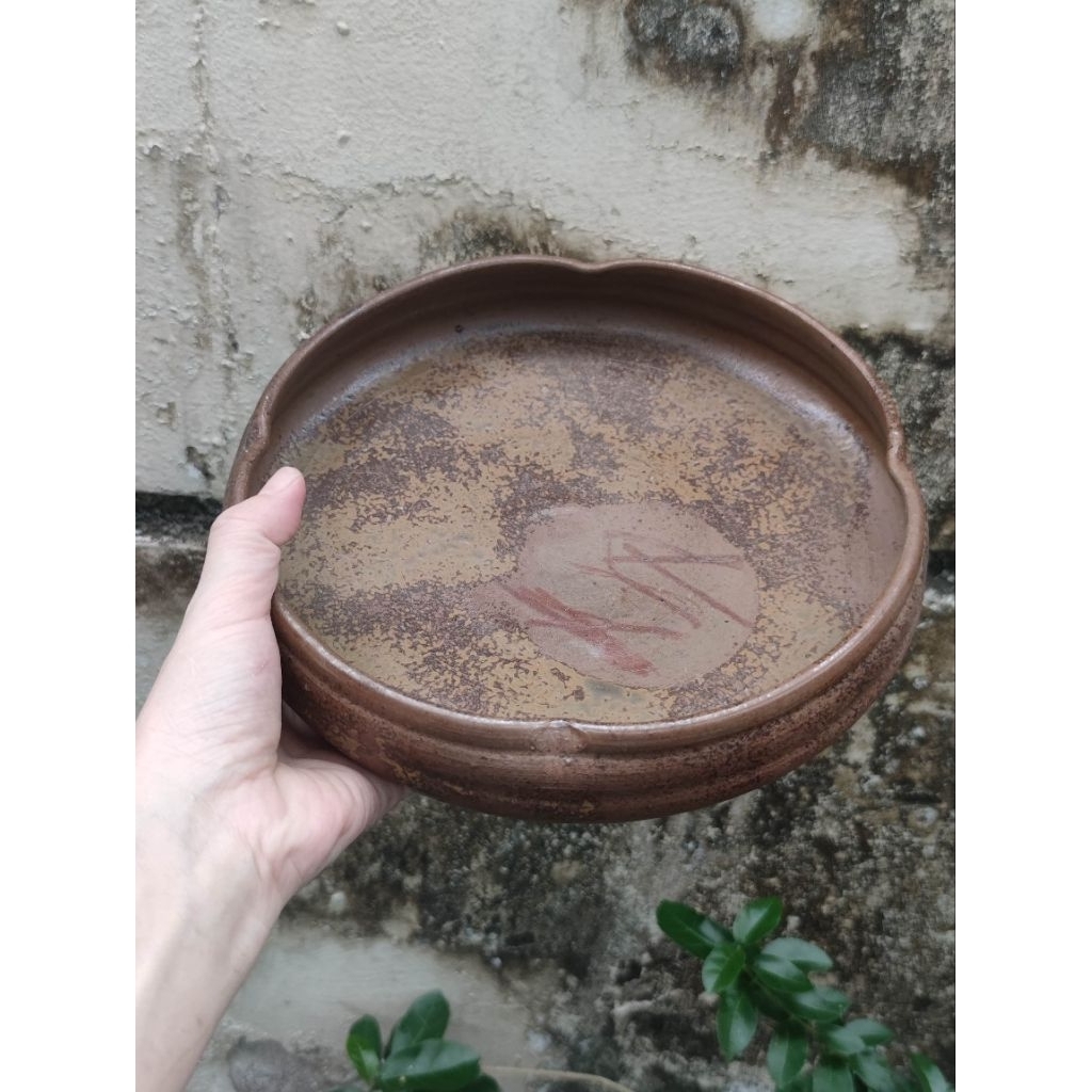 Ang bizen, đĩa bizen và ly trà chủ bizen gốm Nhật