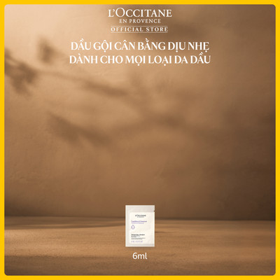 [HB GIFT] Gói Dầu Gội Gentle & Balance L'Occiatane Dành Cho Mọi Loại Tóc 6ML