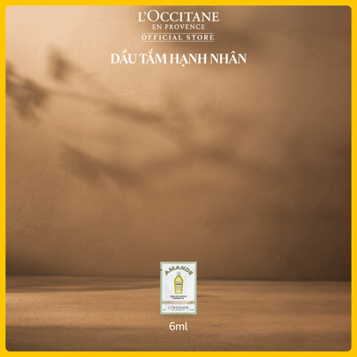 [HB GIFT] Gói Dầu Tắm Dạng Dầu Hạnh Nhân L'OCCITANE - 6ML