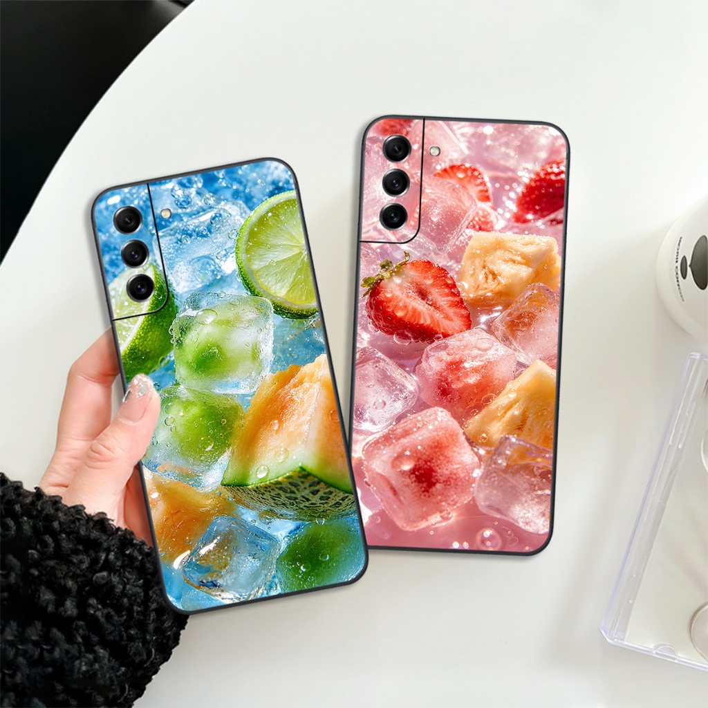 Ốp lưng dành cho Samsung S21 / S21 FE / S21 Plus / S21+ in hình trái cây tươi mát phong cách summer