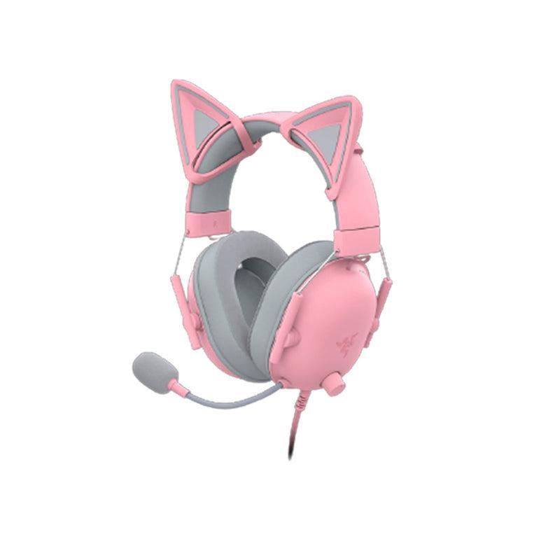 tai mèo gắn cho tai nghe Razer Kraken màu hồng pastel (Kitty Ears for Razer Kraken).