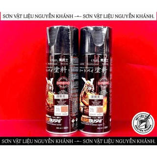 Sơn Xịt Samurai 55 Màu Cam Huỳnh Quang – Fluorescent Orange 400ml, Sơn Xịt Màu Cam Nổi Bật Cho Xe Máy, Nhựa, Kim Loại