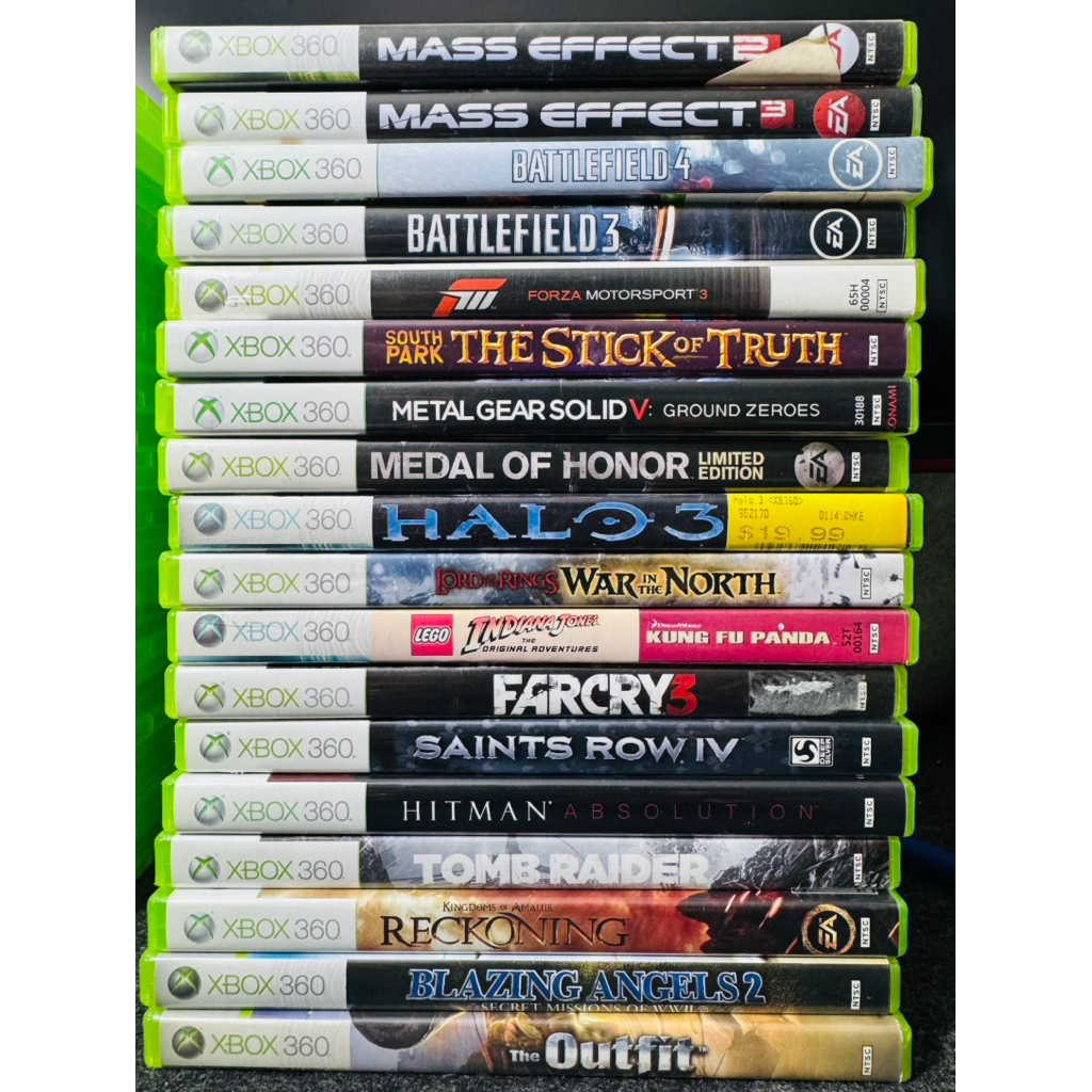 Đĩa game gốc xbox 360 second hand dành cho mọi máy xbox 360, xbox one, xbox series X