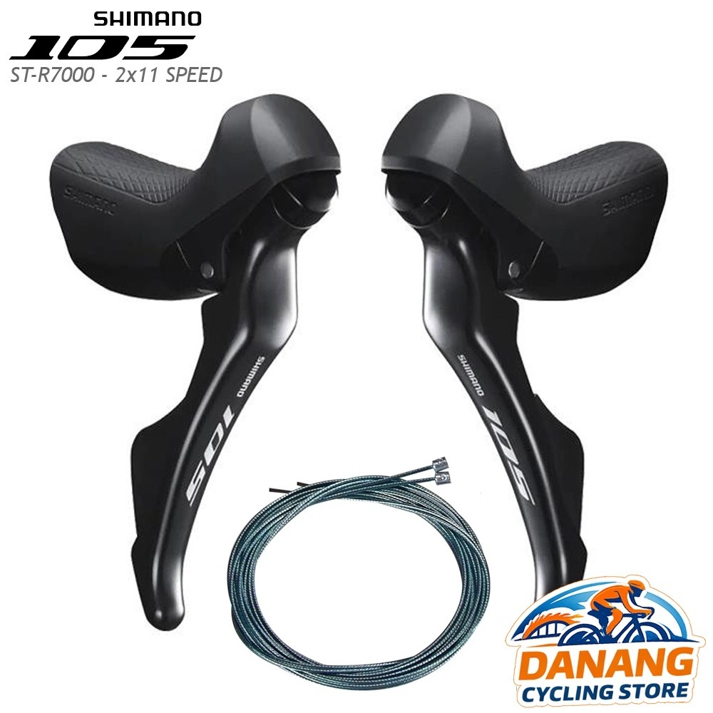 Tay Đề Lắc Xe Đạp Road SHIMANO 105 ST R7000 2x11 Tốc Độ – Chính Hãng, Không Hộp