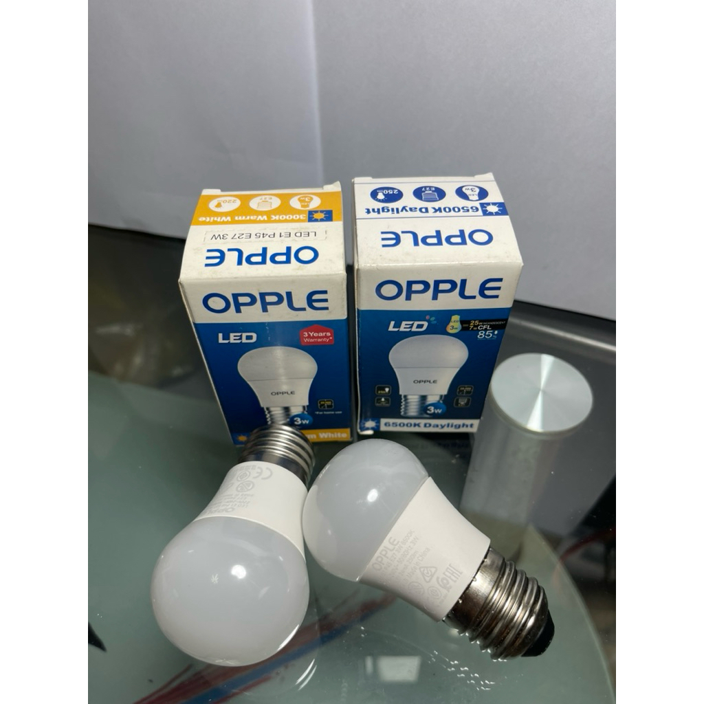Bóng Đèn Led 3w Opple Đui E27 Kín Nước