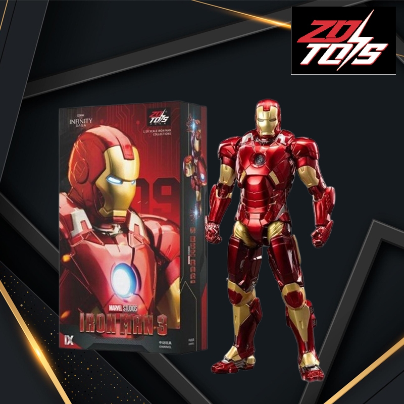Mô Hình Marvel Iron Man MK9 ZD Toys 7 Inch Action Figure – Iron Man Chính Hãng