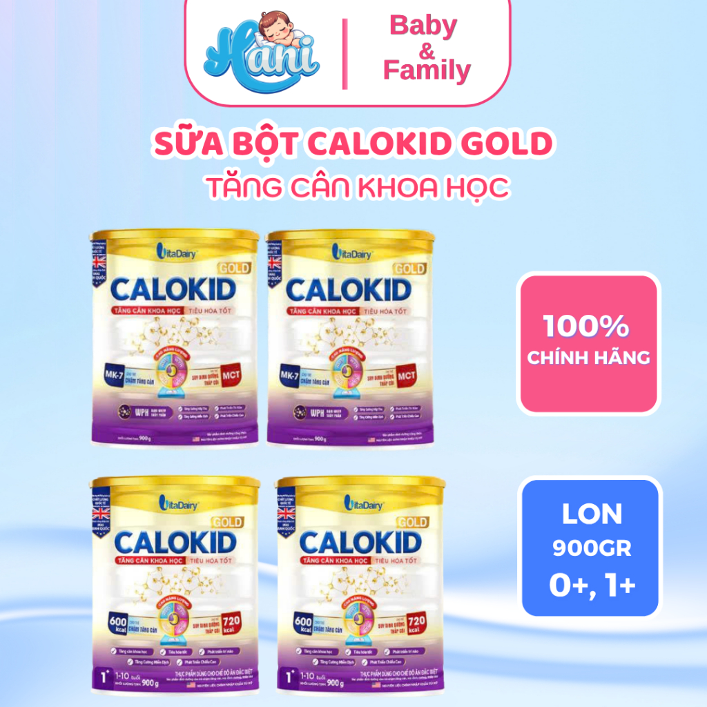 Sữa bột Calokid 0+, 1+ loại 800g