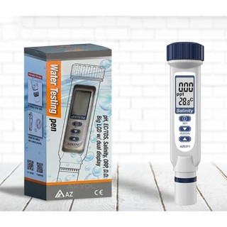 AZ-8371 Máy đo độ mặn của nước trồng cây ăn quả và nuôi trồng thủy sản sản có đo nhiệt độ