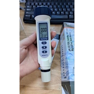 AZ-8371 Máy đo độ mặn của nước trồng cây ăn quả và nuôi trồng thủy sản sản có đo nhiệt độ