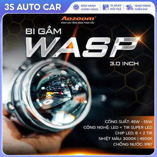 [New 2026] Bi gầm AOZOOM WASP 3.0 inch chính hãng, nhiệt màu 4500k(giá 1 cặp)
