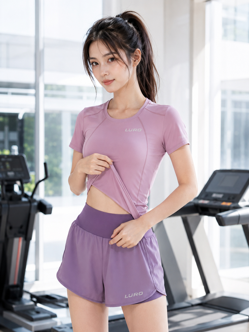 S910N — Set Đồ Tập Nữ Có Túi Sau 5
