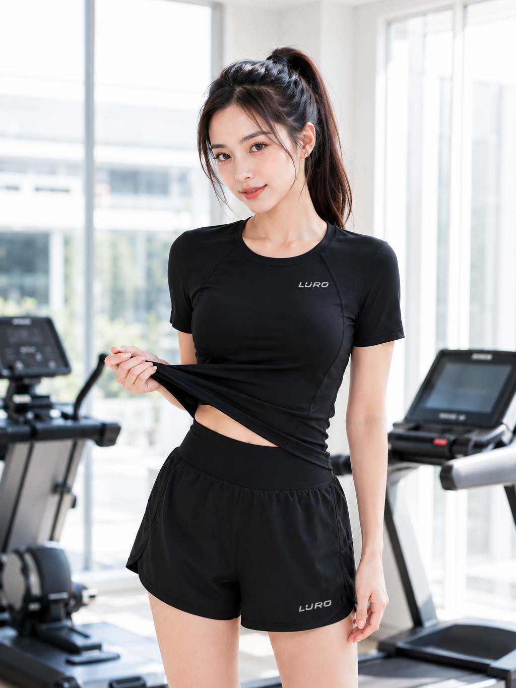 S910N — Set Đồ Tập Nữ Có Túi Sau 6