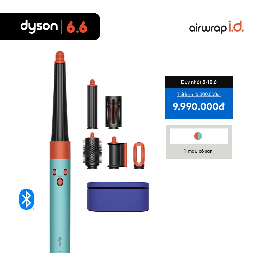 Máy tạo kiểu tóc thông minh Dyson Airwrap i.d. ™ HS08 Straight + Wavy