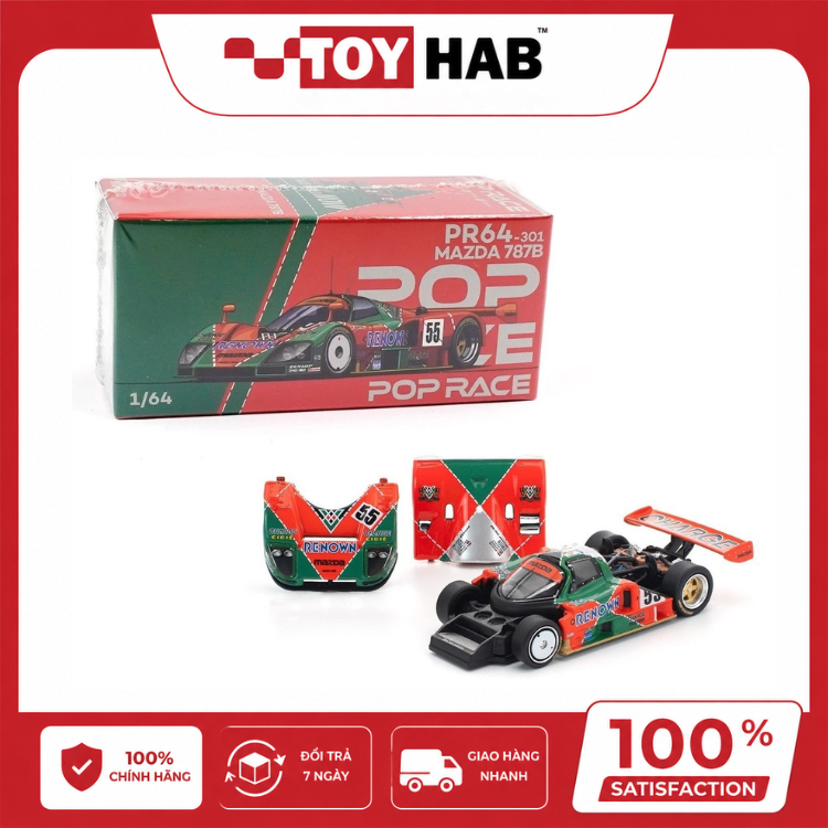 Mazda 787B 1991 Le Mans 24h Winner POPRACE 1:64 PR640301 | TOY HAB