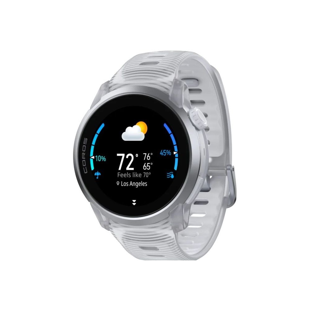 Đồng hồ GPS Thể Thao Coros Pace 4 Crystal Black, Cloud White | Phiên Bản Aluminum | Dây Đeo Silicon | BigBuy360 - bigbuy360.vn