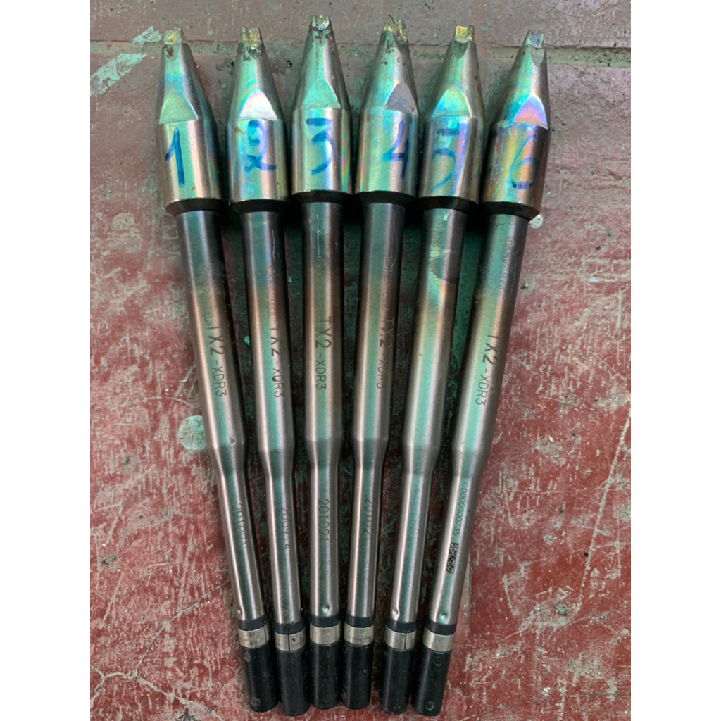 (Bài 2) Tuýp hàn HAKKO TX2-Mã XDR3 - 300W chính hãng ( xem video miêu tả độ mòn)