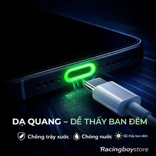 Miếng Dán Chống Trầy Cho Cổng Sạc Ip Android Type-C