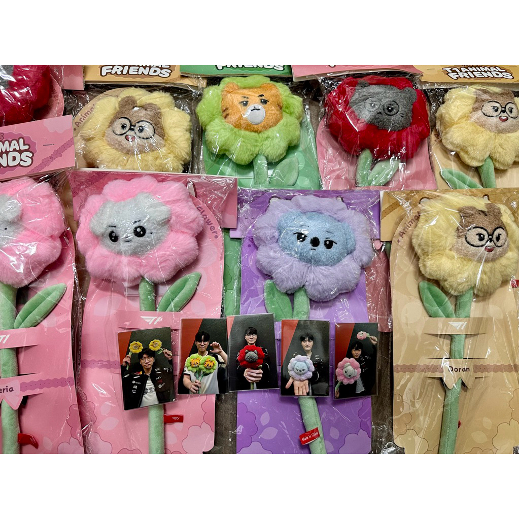 (Hàng sẵn) 2026 T1-AF Flower Plushie+ kèm card
