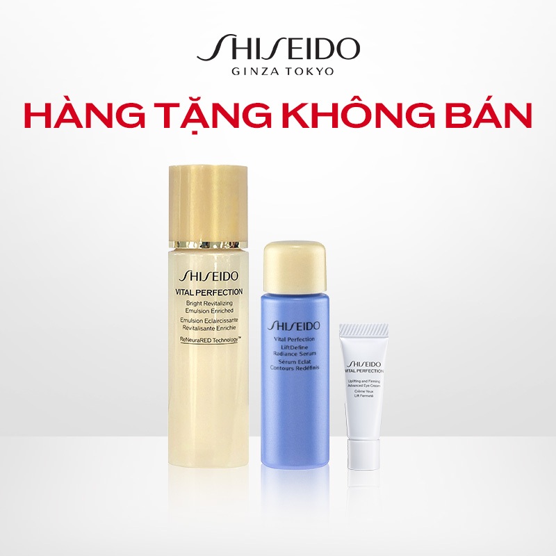 [Gift] 1 VPN Emulsion 30ml, 1 VPN Radiance Serum 10ml, 1 VPN Eye  2ml