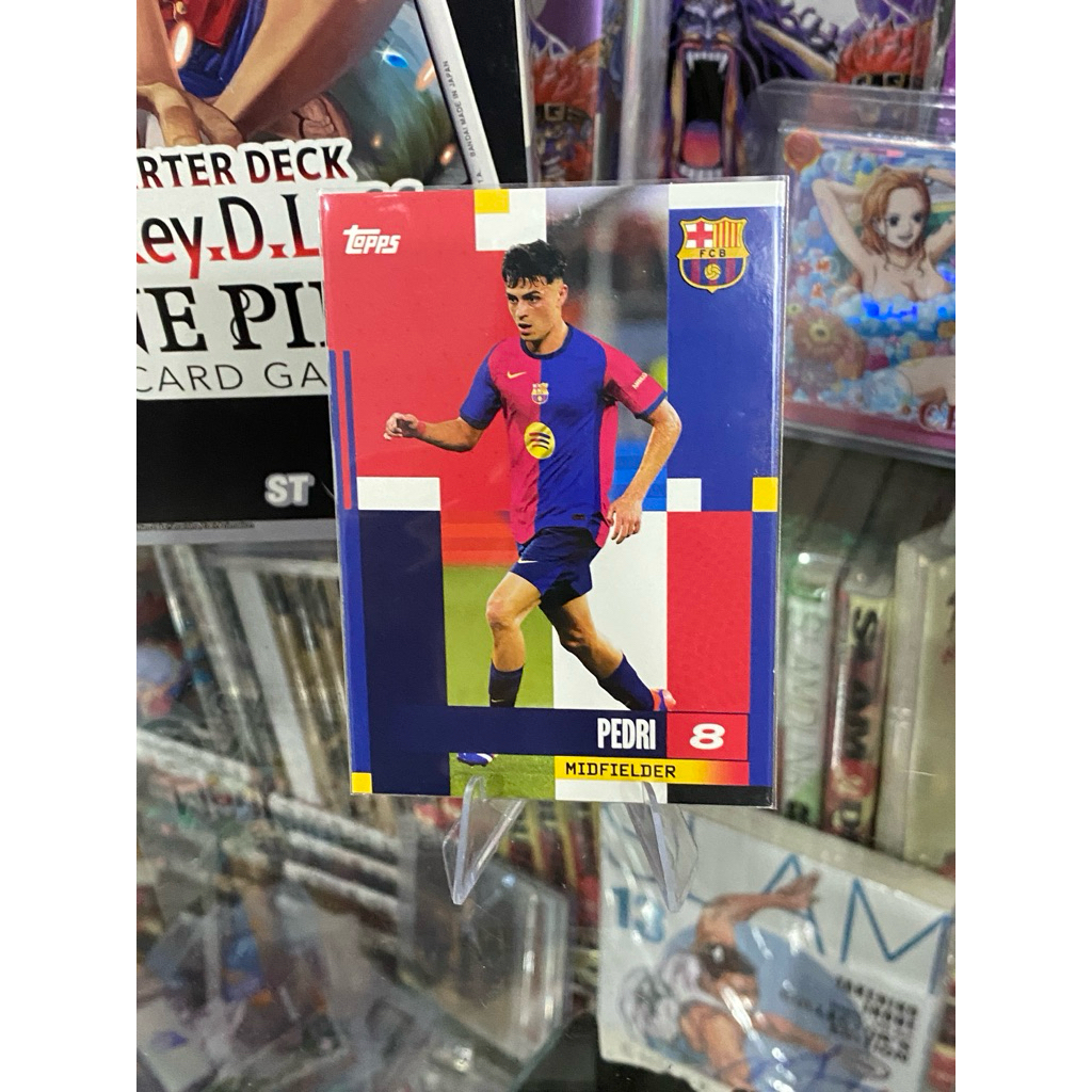 Thẻ Cầu Thủ Pedri Topps Team Set Barcelona 2024-25 FC Barcelona Base