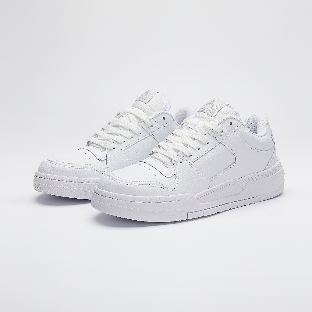 Giày Sneaker Thể Thao Unisex Ancol Xtreme White / W.Choco – Da Bò Action, Da Ultra M, Đế Cao Su