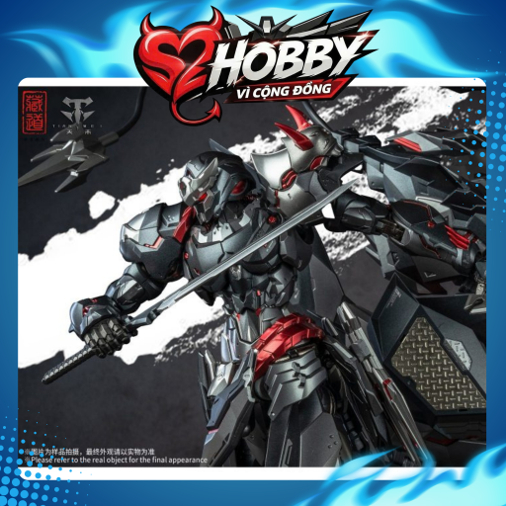 [CÓ SẴN] Mô hình đồ chơi lắp sẵn 1/72 CD-07B - Black Phantom Ninja Chou Cangdao