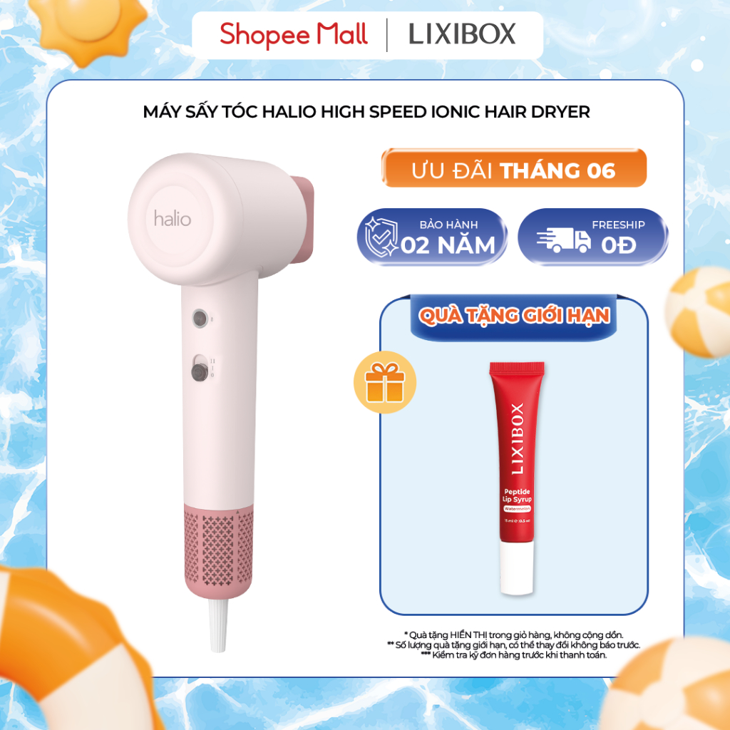 [SPLIVE] Máy Sấy Tóc Halio High Speed Ionic Hair Dryer
