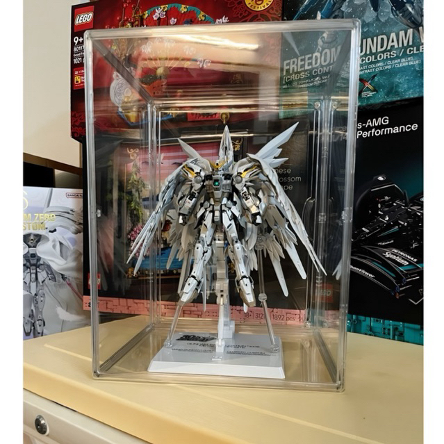 Tủ Trưng Bày Mô Hình Gundam, Mecha, Metal Build, Figure, Sky Defender, Nemesis, Lữ Bố Đủ Size Decor 