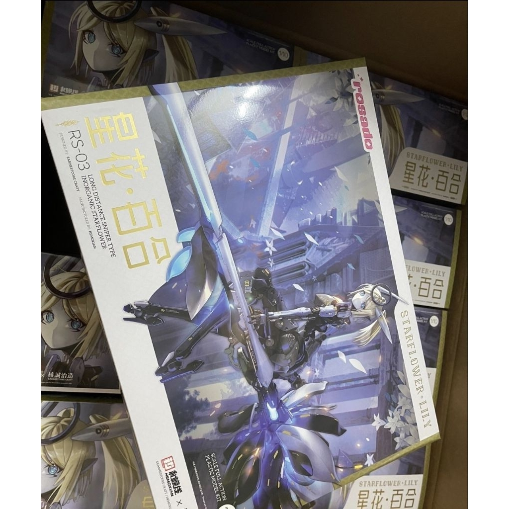 [Hàng Order] Mô hình lắp ráp Figure Girl RS03 Starflower Lily MK3 Rosado Project