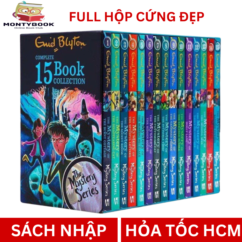 Sách kinh điển - THE MYSTERY SERIES - ENID BLYTON 15 cuốn