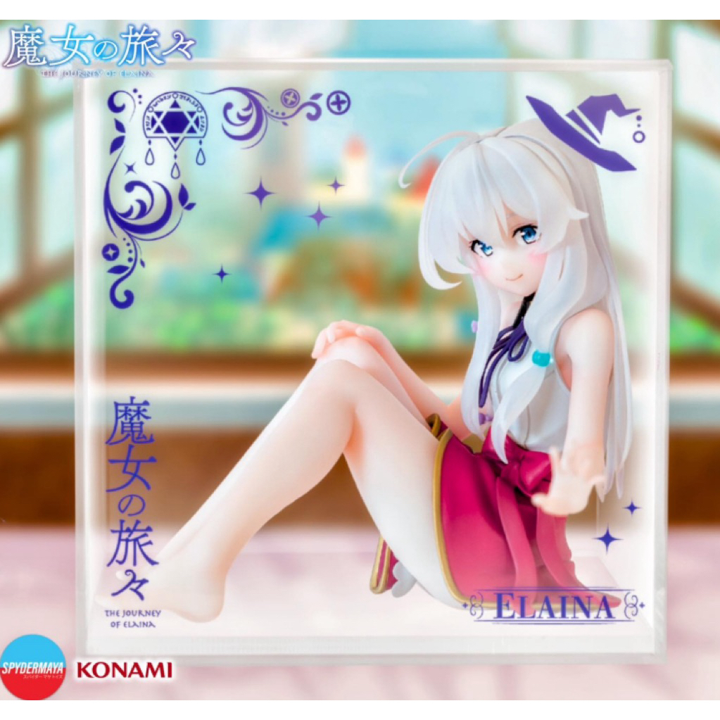 Mô hình The Journey Of Elaina - Elaina kèm hộp Mika chính hãng Konami Figure